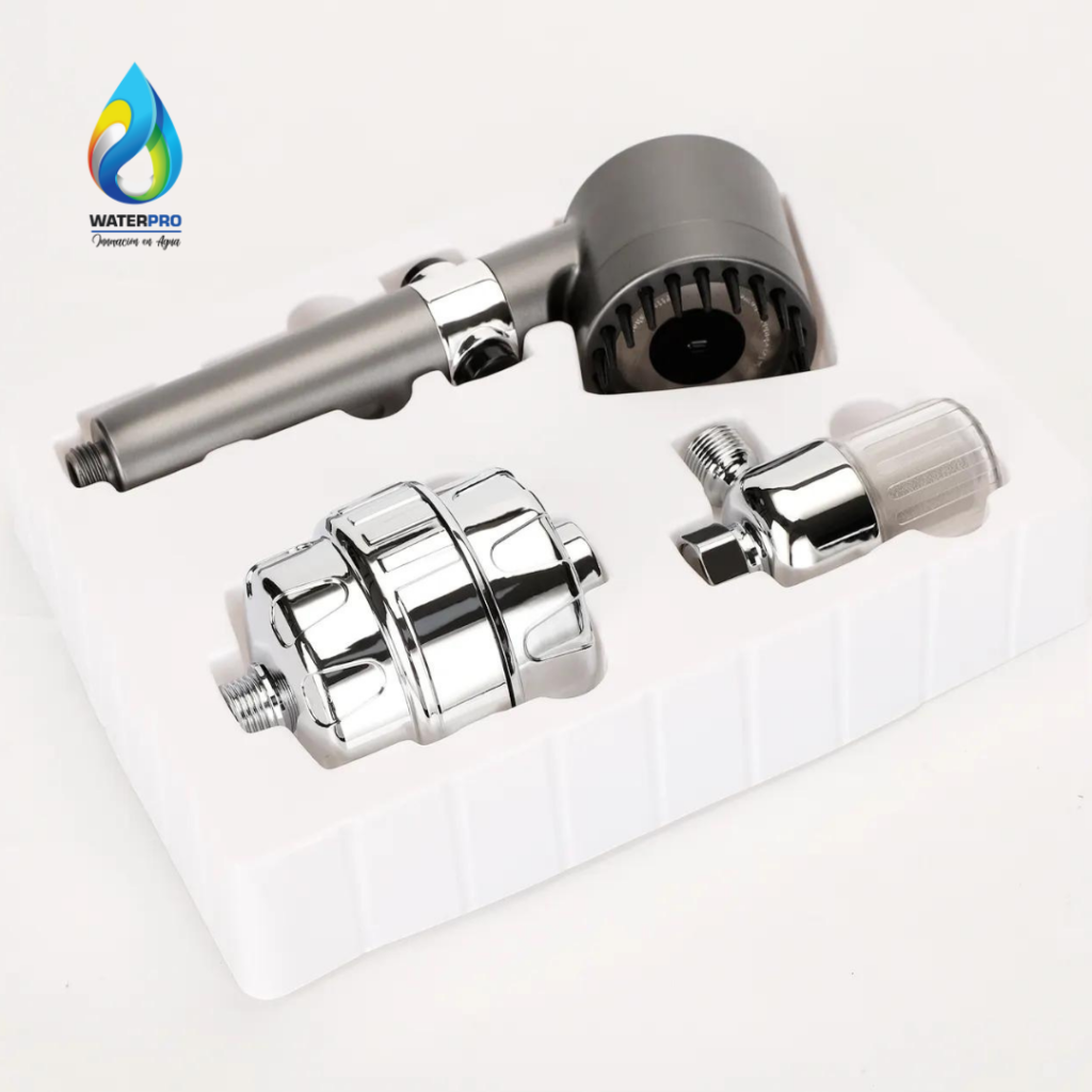 Filtro Purificador de agua para ducha y lavabo de rostro y dientes