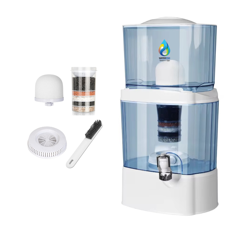 Filtro Purificador de Agua con dispensador WaterPro 22 Litros
