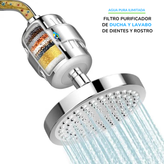 Filtro de agua para ducha
