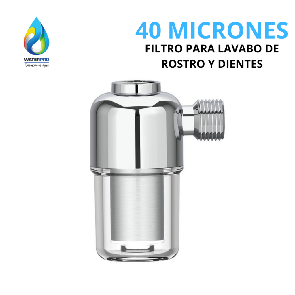 Filtro Purificador de agua para ducha y lavabo de rostro y dientes